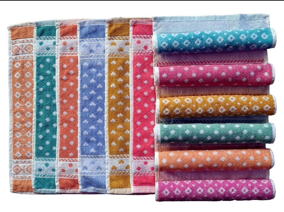 Jacquard towel sample