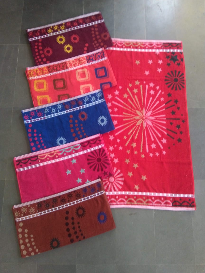 Power loom towel sample